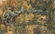 Claude Monet The Foothridge over the Water-Lily Pond oil painting on canvas